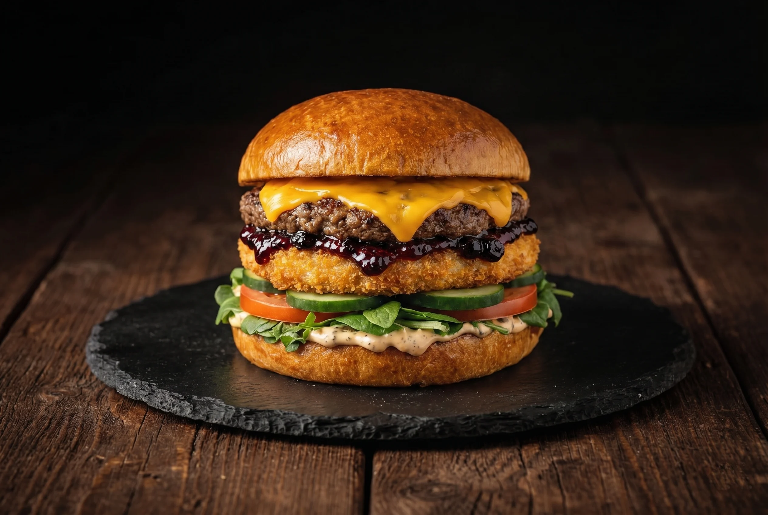 FANATIC CAMAMBERT BURGER