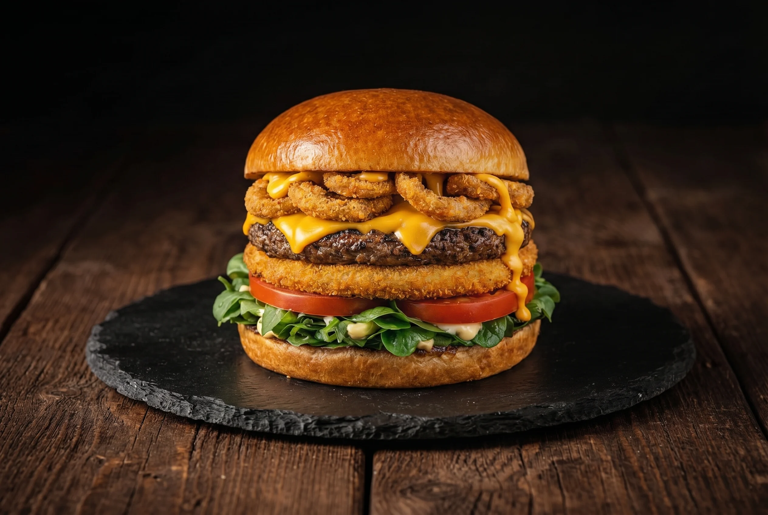 CHEDDAR KING BURGER